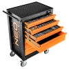 Neo Tools Szerszámkocsi, 6 fiókos, 149db szerszámmal, 680x460x1030mm, szerszámkocsi