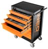 Neo Tools Szerszámkocsi, 6 fiókos, 149db szerszámmal, 680x460x1030mm, szerszámkocsi