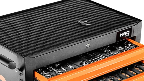 Neo Tools Szerszámkocsi, 6 fiókos, 149db szerszámmal, 680x460x1030mm, szerszámkocsi