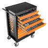 Neo Tools Szerszámkocsi, 7 fiókos, 176db szerszámmal, 680x460x1030mm, szerszámkocsi