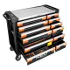 Neo Tools Műhelykocsi PRO, 12 fiókos, 358 szerszámmal, szerszámkocsi