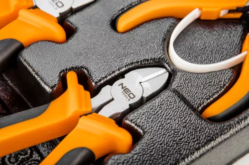 Neo tools Fogókészlet, 5db, szerszámkocsiba rakható tálcában