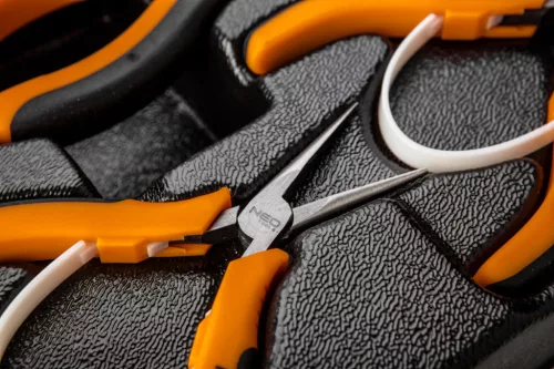 Neo tools Fogókészlet, 5db, szerszámkocsiba rakható tálcában