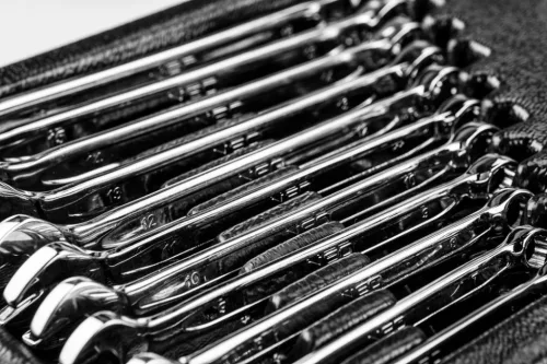 Neo tools Csillag-villáskulcs készlet 14db, 6-19mm, szerszámkocsiba rakható tálcában