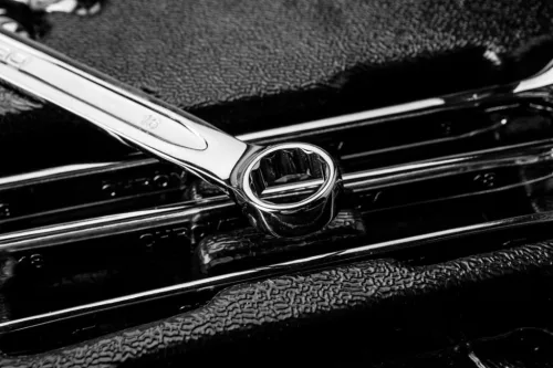 Neo tools Csillag-villáskulcs készlet 14db, 6-19mm, szerszámkocsiba rakható tálcában