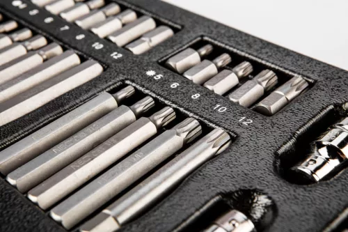 Neo tools Bitkészlet 40db, szerszámkocsiba rakható tálcában