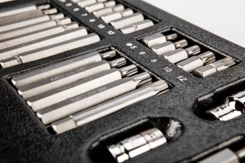 Neo tools Bitkészlet 40db, szerszámkocsiba rakható tálcában