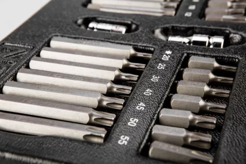 Neo tools Bitkészlet 40db, szerszámkocsiba rakható tálcában