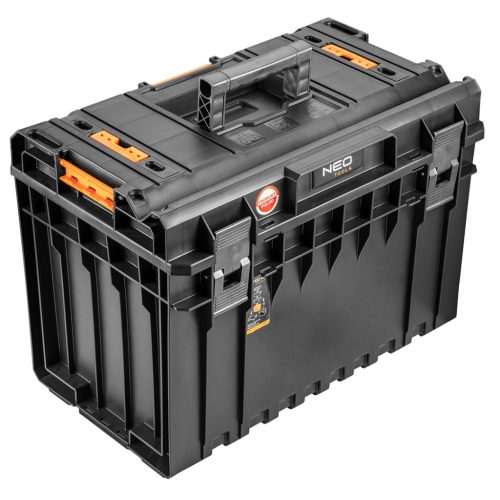 Neo Tools Rakásolható szerszámosláda, szerszámláda, műanyag, 450, 58,5x42x38,5cm, System I.