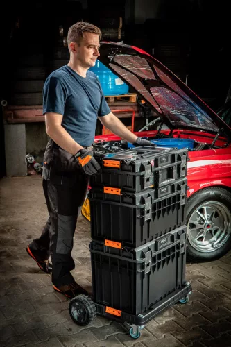 Neo Tools Rakásolható szerszámosláda, szerszámláda szett, System I., (84-255 + 84-256 + 82-257 + 82-258)