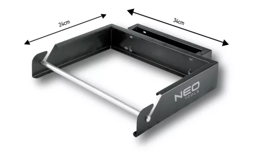 Neo tools Papírtörlőtartó , műhelykocsihoz, szerszámtartó falhoz(84-500, 501), 260x65x340mm
