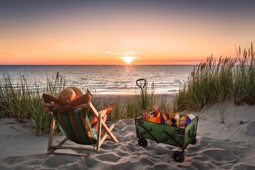 Neo Tools Kerti kocsi, összecsukható