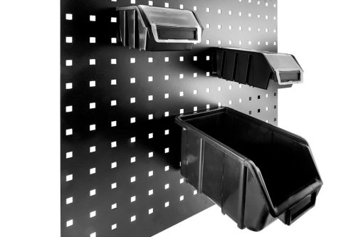 Neo Tools Nagy szerszámdoboz tartó kampó szerszámtartó falhoz(84-500, 501), 13x6,5cm