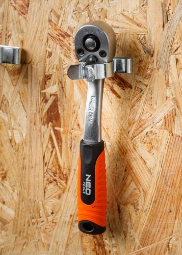 Neo Tools Szerszámtartó klipsz, falra szerelhető, horganyzott acél, átmérő 25mm, 10db