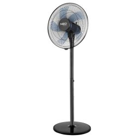   Neo Tools Álló ventilátor 50W, átmérő 40cm, 3 sebességfokozat, forgó, 2 in1 állitható magasság