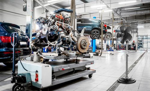 Neo Tools Műhely Álló ventilátor 100W, átmérő 45cm, 3 sebességfokozat, forgó