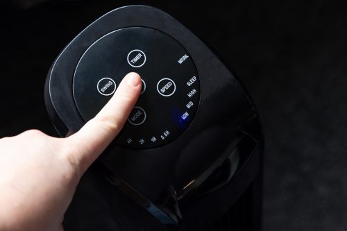 Neo Tools Oszlop ventilátor, 50W, 77cm magas, oszcillátoros, távirányítós