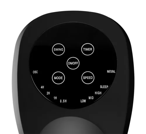 Neo Tools Oszlop ventilátor, 50W, 77cm magas, oszcillátoros, távirányítós