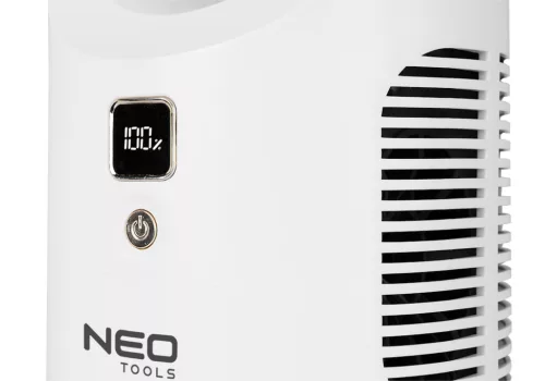 Neo Tools Ventilátor, akkumulátoros, belső-rejtett ventilátorlapátok, 2200mah akku, 3 fokozat, 3-12 óra működési idő