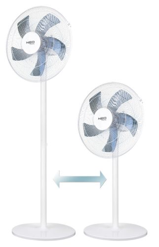 Neo Tools Álló ventilátor 50W, 40cm átmérő, 3 sebesség, oszcillátor