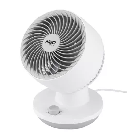   Neo Tools Asztali ventilátor, 230V/45W, 3 sebesség, oszcillátor, állítható fej, 202mm átmérő