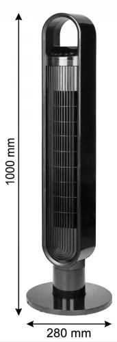 Neo Tools Álló ventilátor, ionizátor funkcióval, távirányítóval, 3 üzemmód, 3 sebesség, wifi