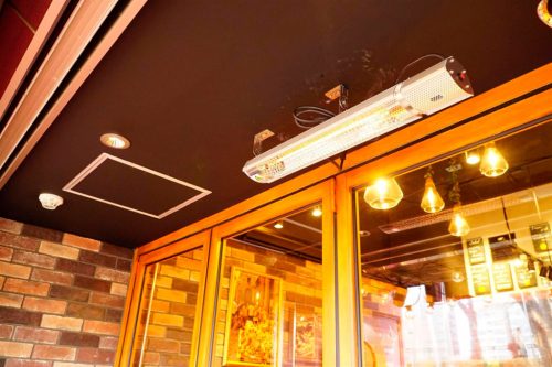 Neo Tools Halogén, infravörös hősugárzó 2000W, IP65, infravörös arany halogén izzó, kül és beltér, fal és menny., 18m2