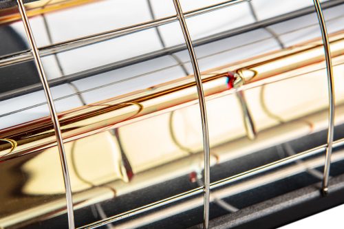 Neo Tools Halogén, infravörös hősugárzó 2000W, IP65, infrav. arany halogén izzó, távir., kül és beltér, fal és menny., 18m2