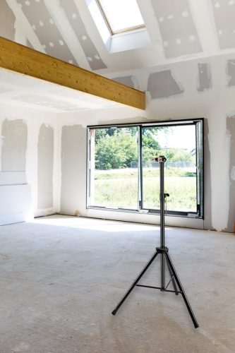 Neo Tools Háromlábú állvány infravörös hősugárzókhoz, Álitható magasság 1.1 - 1.8 m, 90-030, 90-031, 90-032-eshez