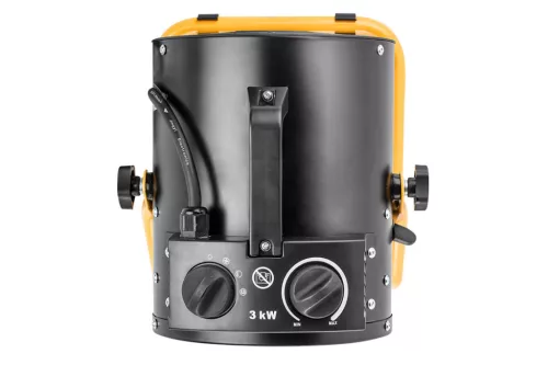 Neo Tools Ipari elektromos hősugárzó 3kW, állíth. üzemmód, IPX4(vizálló), állíth. szög, szabadonálló, 354 m3/h