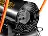 Neo Tools Gázolajos hőlégbefúvó, 30kW, 34l, fogyasztás: 2.8l / h, teljesítmény: 750 m3 / h, kerekekkel