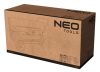 Neo Tools Gázolajos hőlégbefúvó, 30kW, 34l, fogyasztás: 2.8l / h, teljesítmény: 750 m3 / h, kerekekkel
