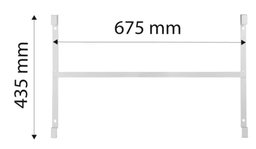Neo Tools Mennyezeti tartó konzol infravörös hősugárzókhoz: 90-104/90-107