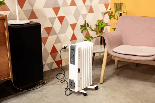 Neo Tools Olajradiátor, 7 bordás, 2 fokozatú, 900/1500W