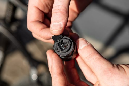 Neo Tools Kerékpár lámpa, hátsó, féklámpa funkcióval