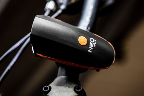 Neo Tools Kerékpár fényszóró, 250lm, LED akkus, 5W