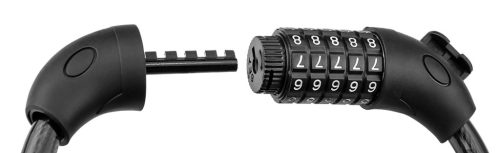 Neo Tools Kerékpárzár, számzáras, 120cm, 12mm, vázra rögzíthető