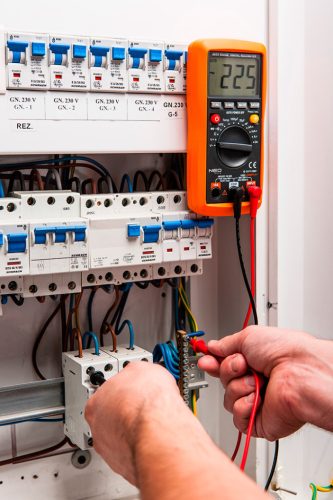 Neo Tools Multiméter Digitális, AC V, DC V, AC A, DC A, Tranziszt., Ellenáll., Hőmér., Dióda, Folyt., Kapac.