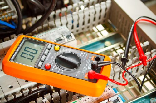 Neo Tools Multiméter Digitális, AC V, DC V, AC A, DC A, Tranziszt., Ellenáll., Hőmér., Dióda, Folyt., Kapac.