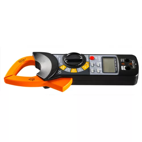 Neo Tools Multiméter Digitális lakatfogó, AC V, DC V, AC A, Ellenállás, Hőmérséklet, Dióda, Folytonosság