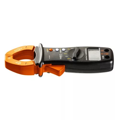 Neo Tools Multiméter Digitális lakatfogó, AC V, DC V, AC A, DC A Ellenállás, Dióda, Folytonosság