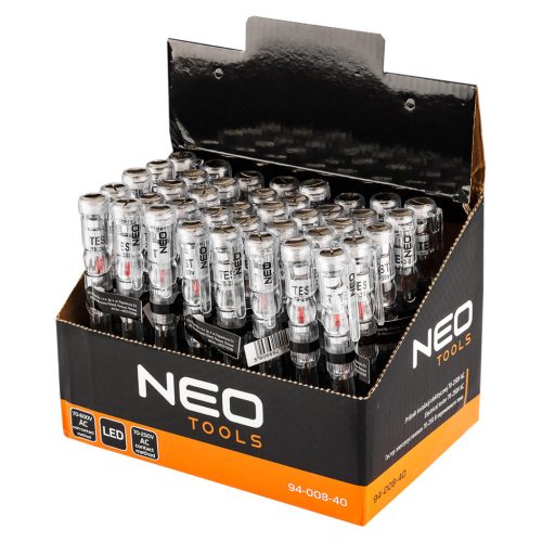 Neo Tools Feszültségvizsgáló, fázisceruza, 140mm, 70-250V, rendelési egység: 40db