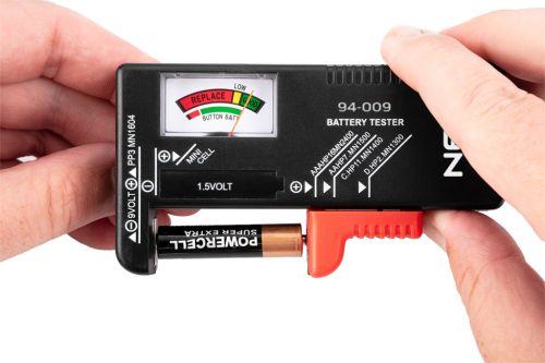 Neo Tools Akkumulátor és elemteszter, 1,5-9V-ig