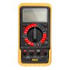 Topex Multiméter Digitális, AC V, DC A, DC V, AC A, Ellenállás, Dióda, Akku mérő 1,5V, 9V