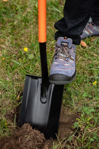 Neo Tools Ásólapát, fém nyél, műanyag markolat