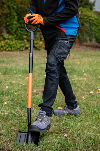 Neo Tools Ásólapát, hegyes, fém nyél, műanyag markolat