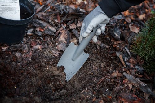 Neo Tools Mini ásó, széles