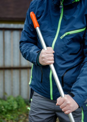 Neo Tools Lombseprű és gereblyenyél, alumínium, gyorsrögzítős, 150cm/24mm, 95-041,42,43,44-hez, 15G085, 86, 87-hez