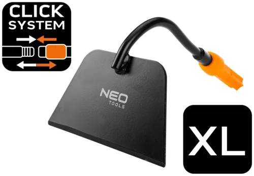 Neo Tools Kapa acél, 205x160mm, Neo Click System