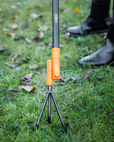 Neo Tools Kultivátor, acél, 230mm, 3 fogú, Neo Click System